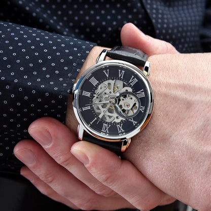 Gift for Dad – Openwork Watch – product gallery view 9 | Hensley London