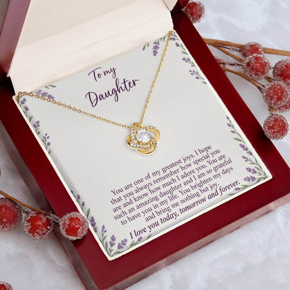 Love Knot necklace 5