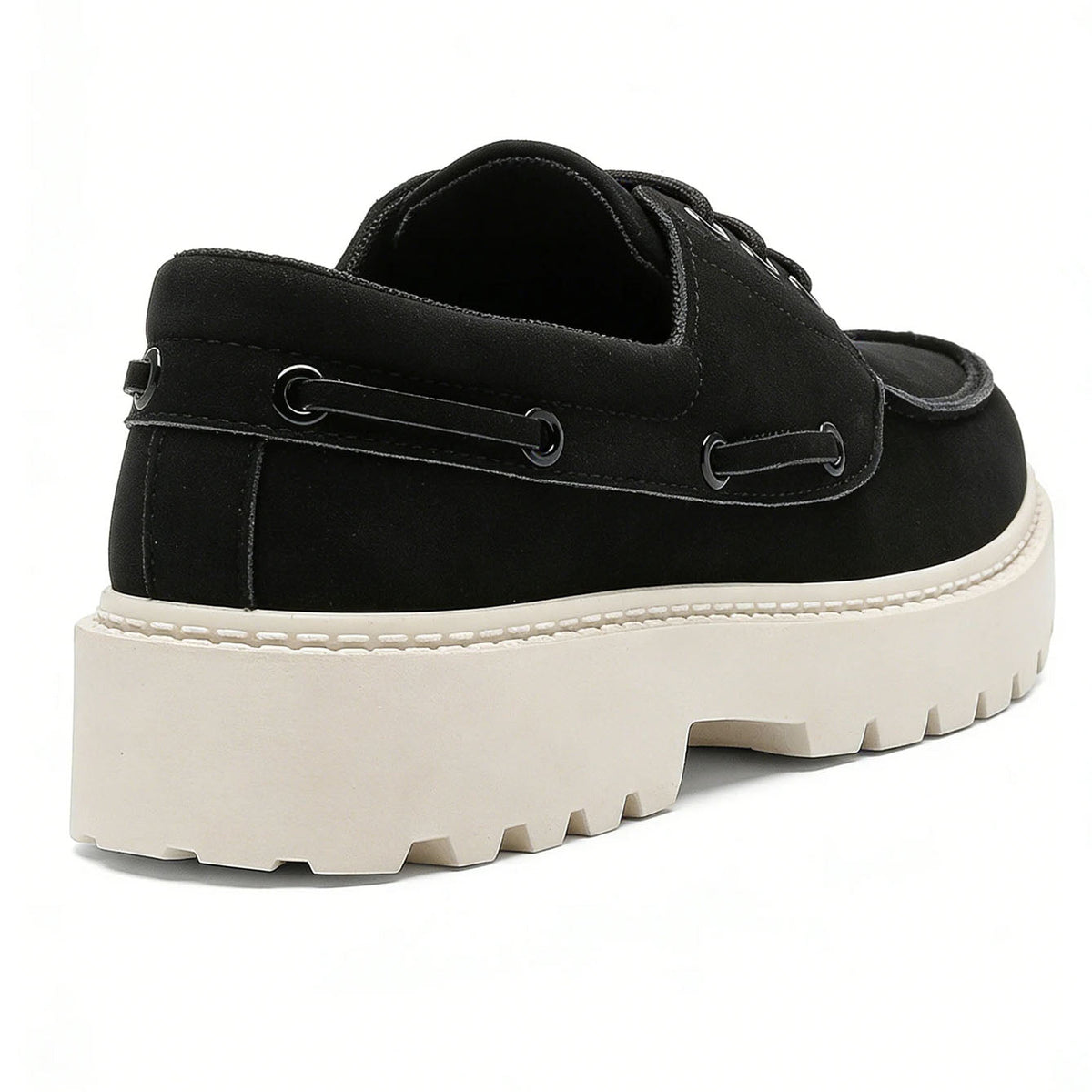 Men's Platform Lace-Up Shoes – product view | Hensley London