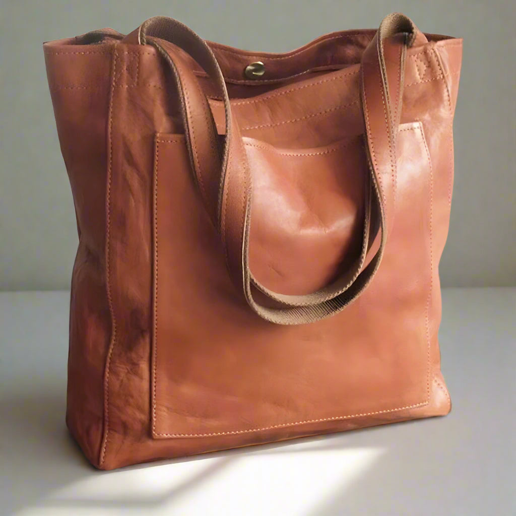 Women's Handbag Black Medium Suede-1