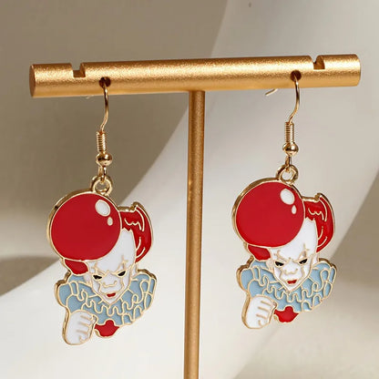 Women's Clown Jewelry Set Necklace and Earrings for Women Alloy 9
