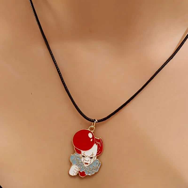 Women's Clown Jewelry Set Necklace and Earrings for Women Alloy 3