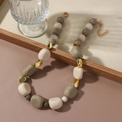 Women's Necklace Geometric Cold Style Acrylic 3