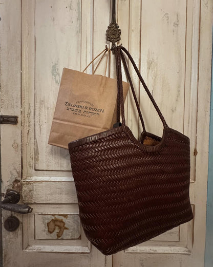 Women's Woven Structured Handbag – product view 16