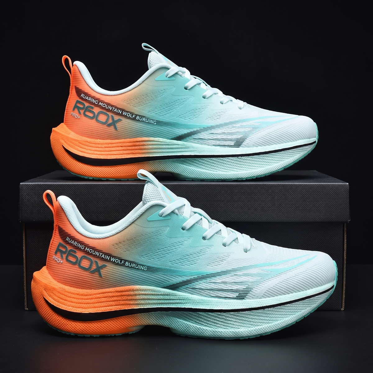 Men's Colour-Block Mesh Sneakers – product view | Hensley London